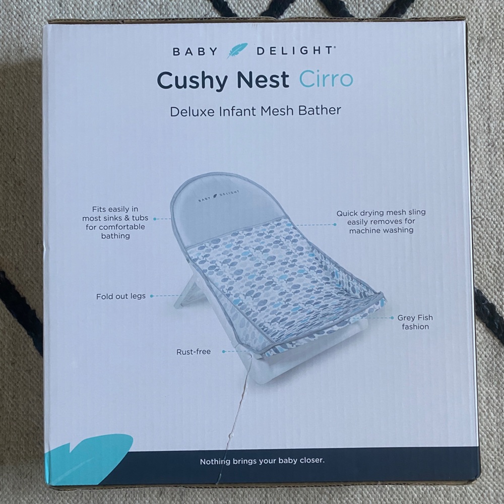Baby Delight Cushy Nest Cirro Bath